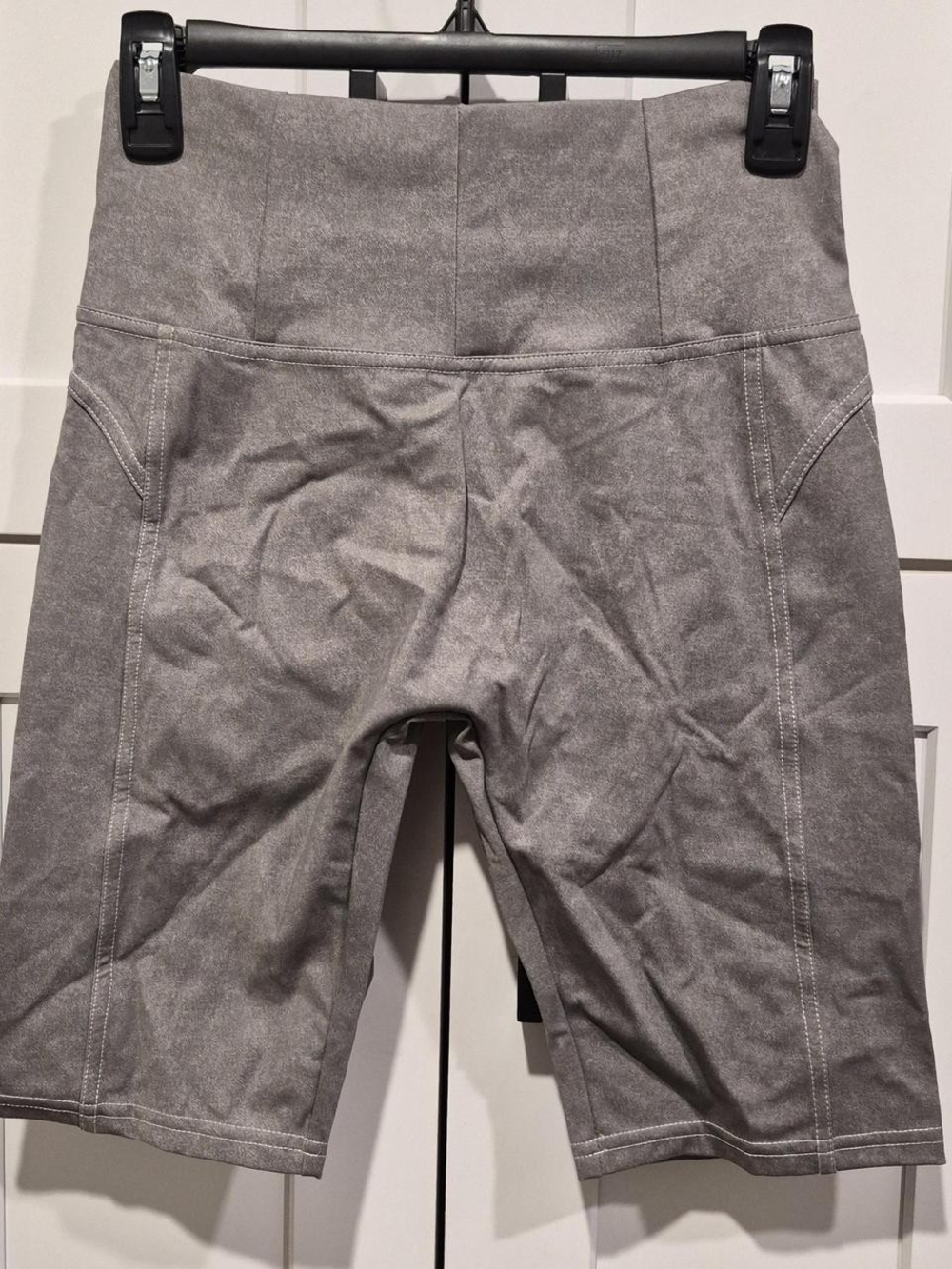 Gray Active Bike Shorts
